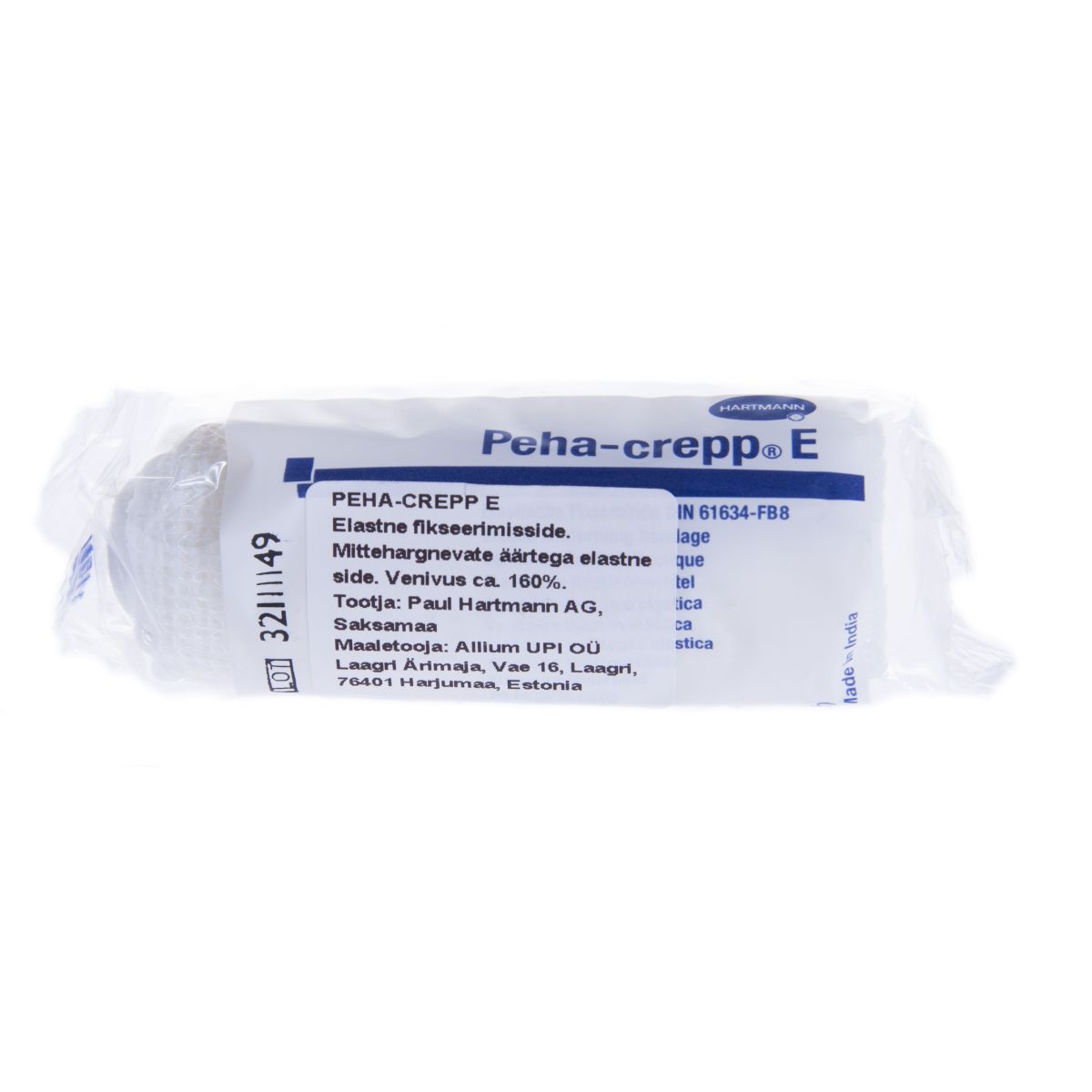 PEHA-CREPP E SIDE ELASTNE 8CMX4M - Product Image