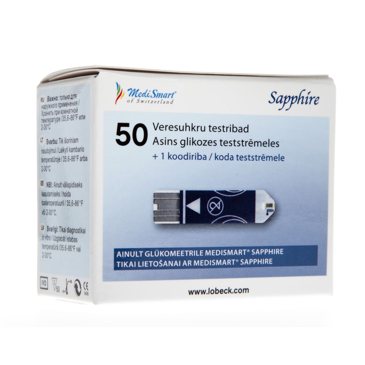 MEDISMART SAPPHIRE TESTRIBAD N50