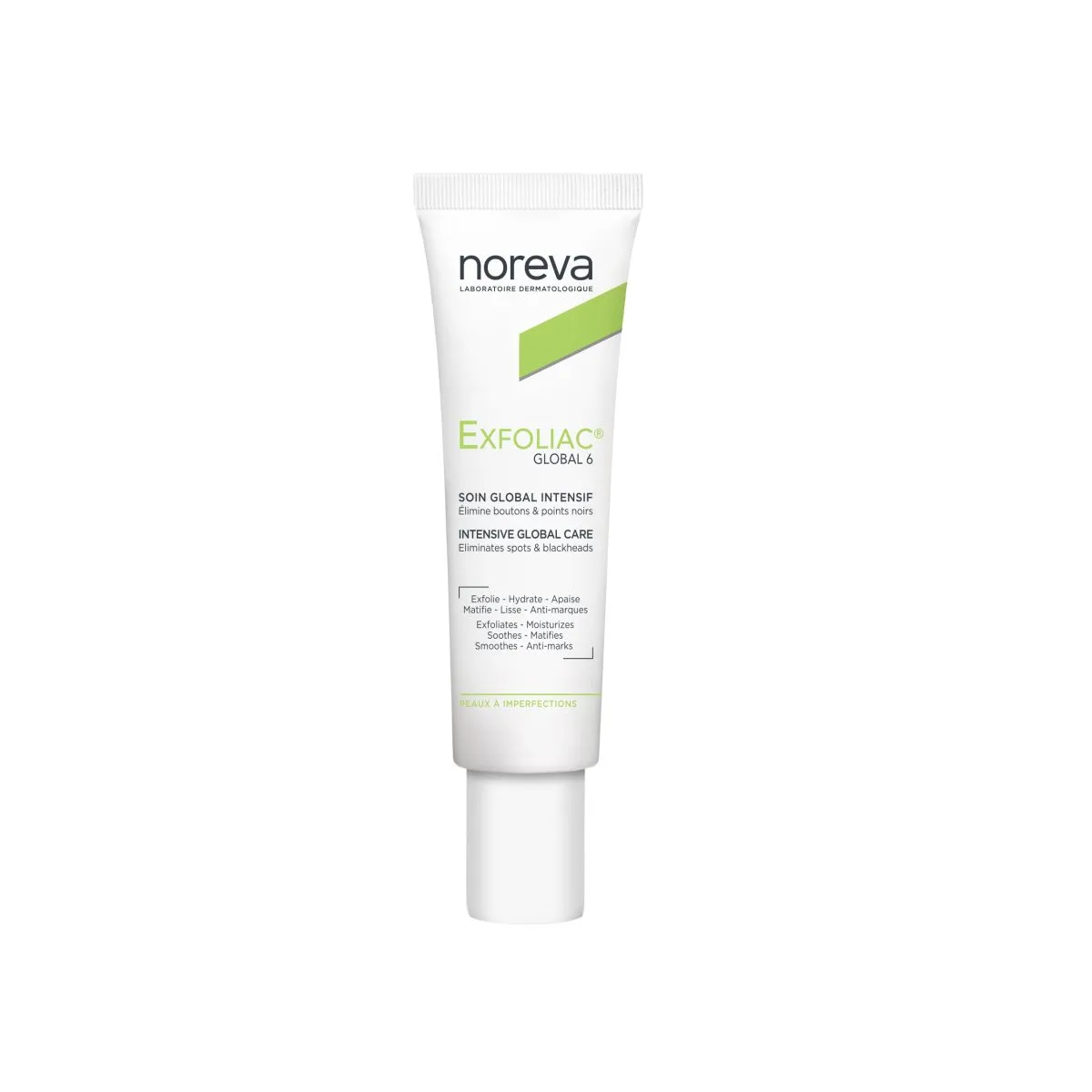 NOREVA EXFOLIAC INTENSIIVNE KREEM AKNELISELE NAHALE 30ML - Product Image