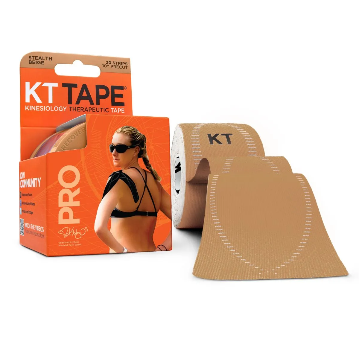 KT TEIP PRO NEON (EELLÕIGATUD 5M, 20 STRIP) BEEZ - Product Image