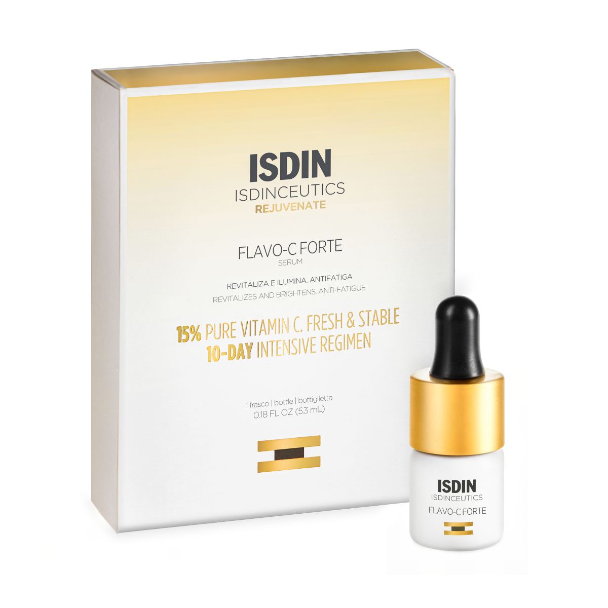 ISDIN FLAVO-C FORTE SEERUM C-VITAMIINIGA 5,3ML N1 - Product Image