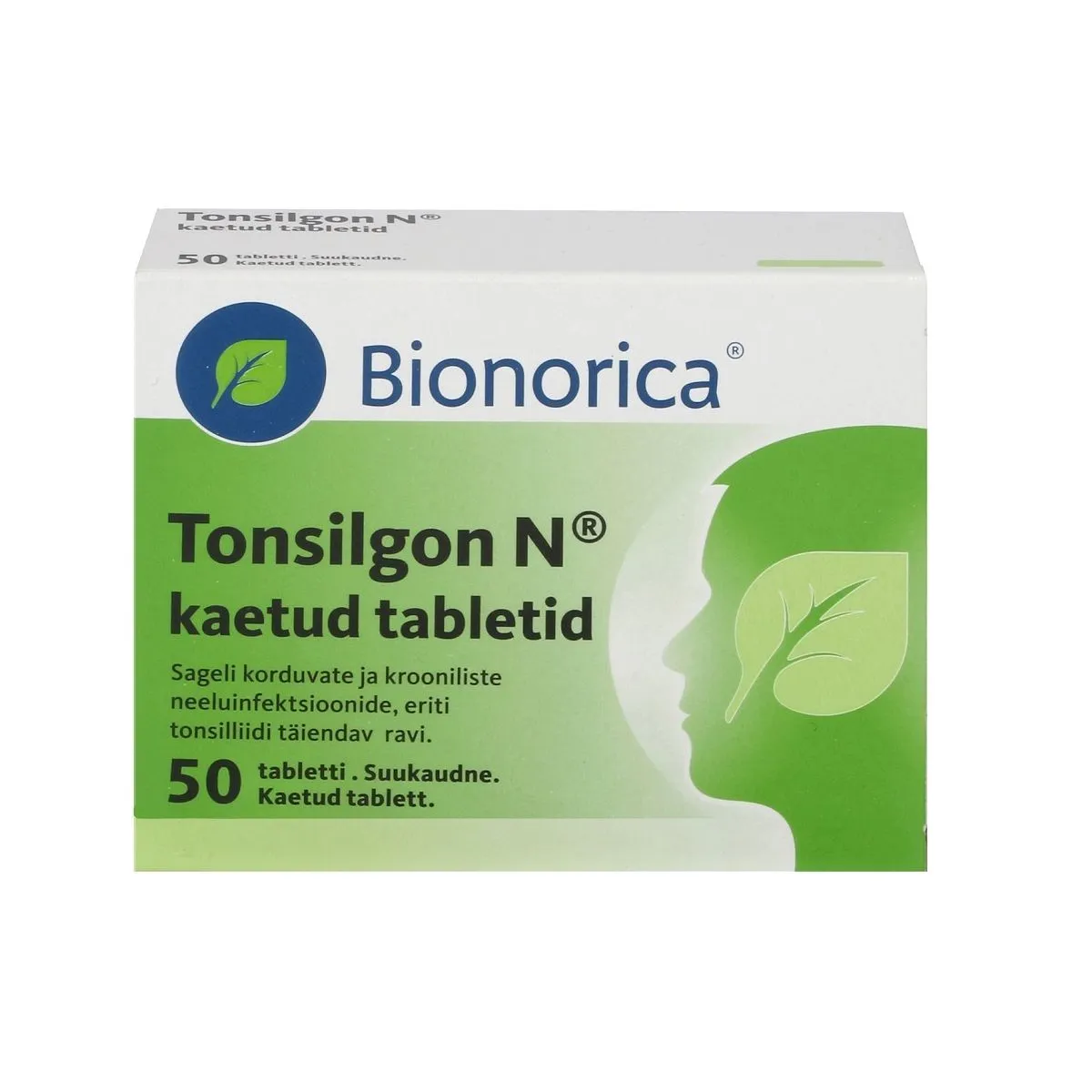 TONSILGON N KAETUD TBL N50 - Product Image