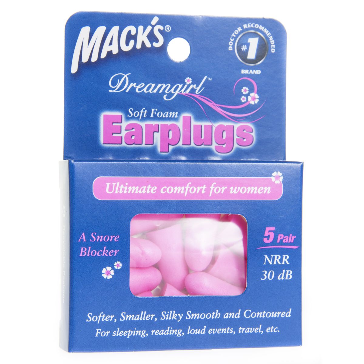 KÕRVATROPID MACK'S PEHMEST VAHUST DREAMGIRL N10 5 PAARI - Product Image