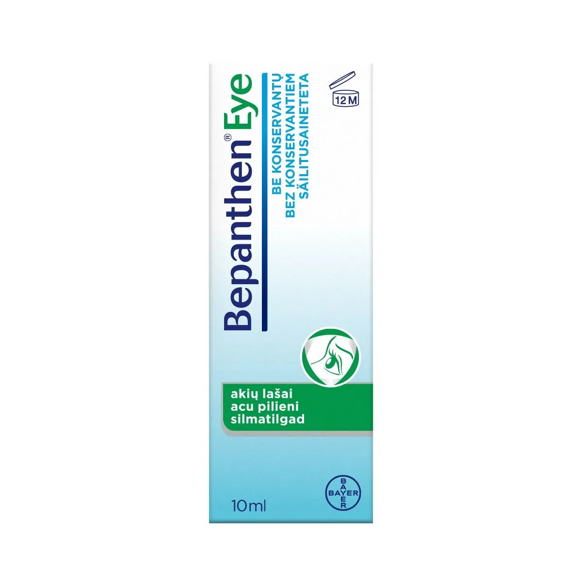 BEPANTHEN EYE SILMATILGAD 10ML - Product Image