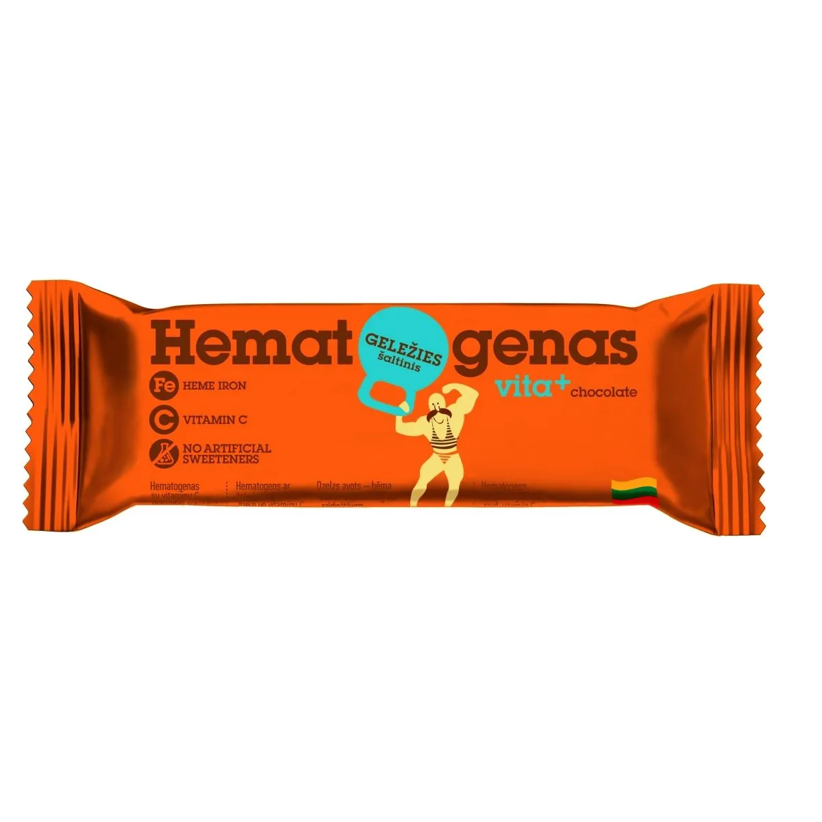 HEMATOGEEN GLASUURIGA 40G - Product Image