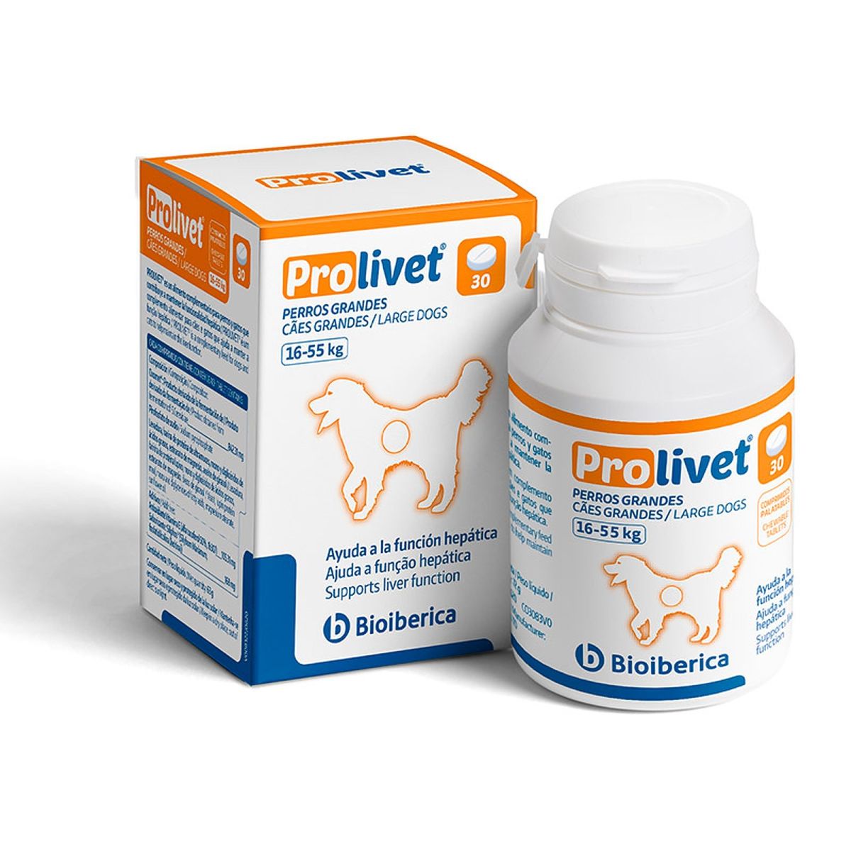 BIOIBERICA PROLIVET LARGE DOGS TBL N30 - Product Image