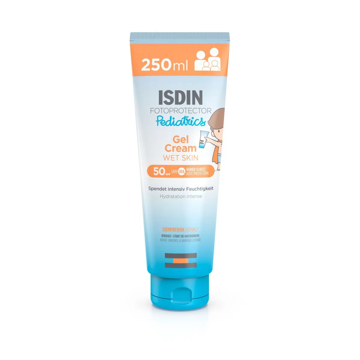 ISDIN PÄIKESEKAITSEGEEL-KREEM LASTELE SPF50 250ML