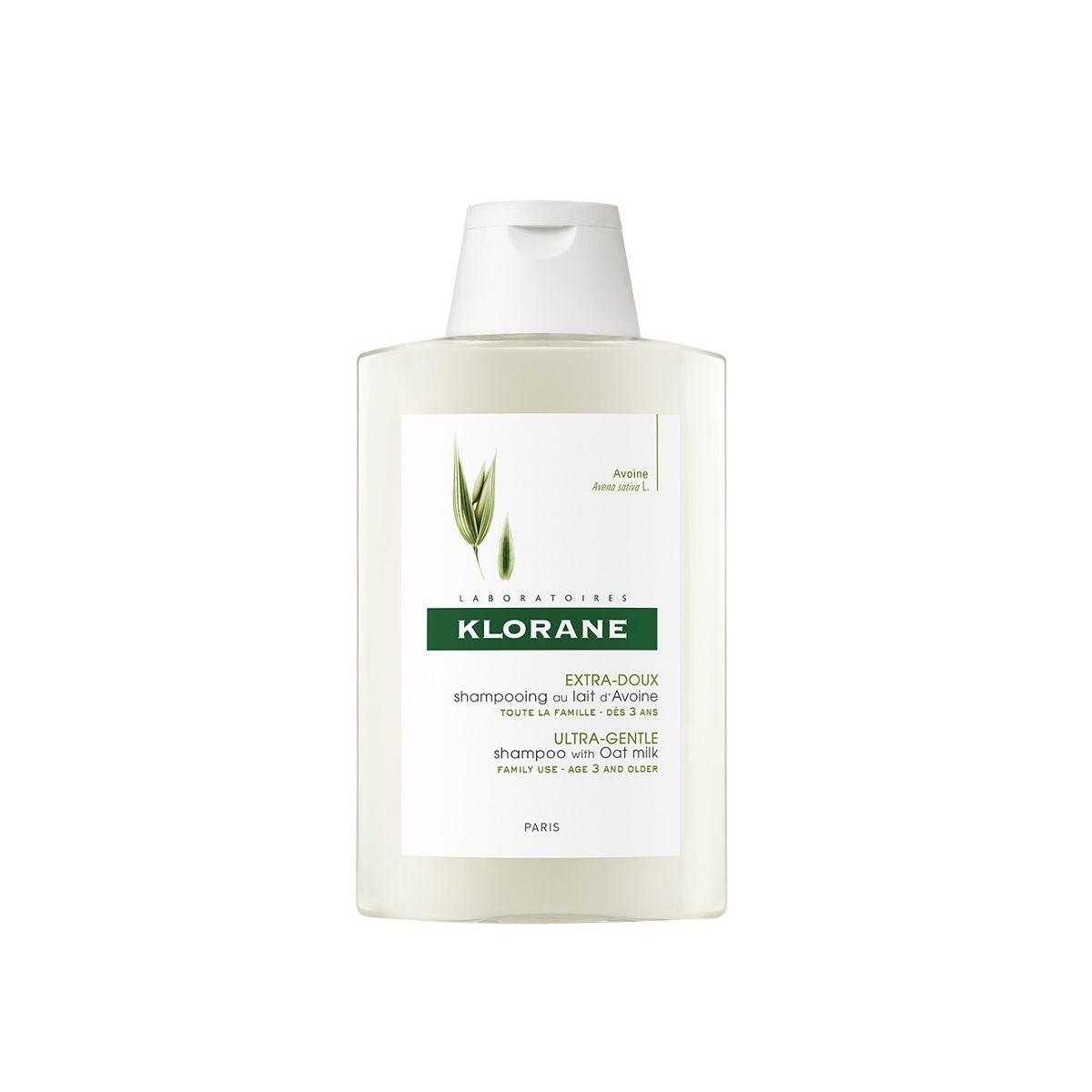 Klorane Ultra-Gentle Shampoo with Oat Milk  200 ml - Product Image