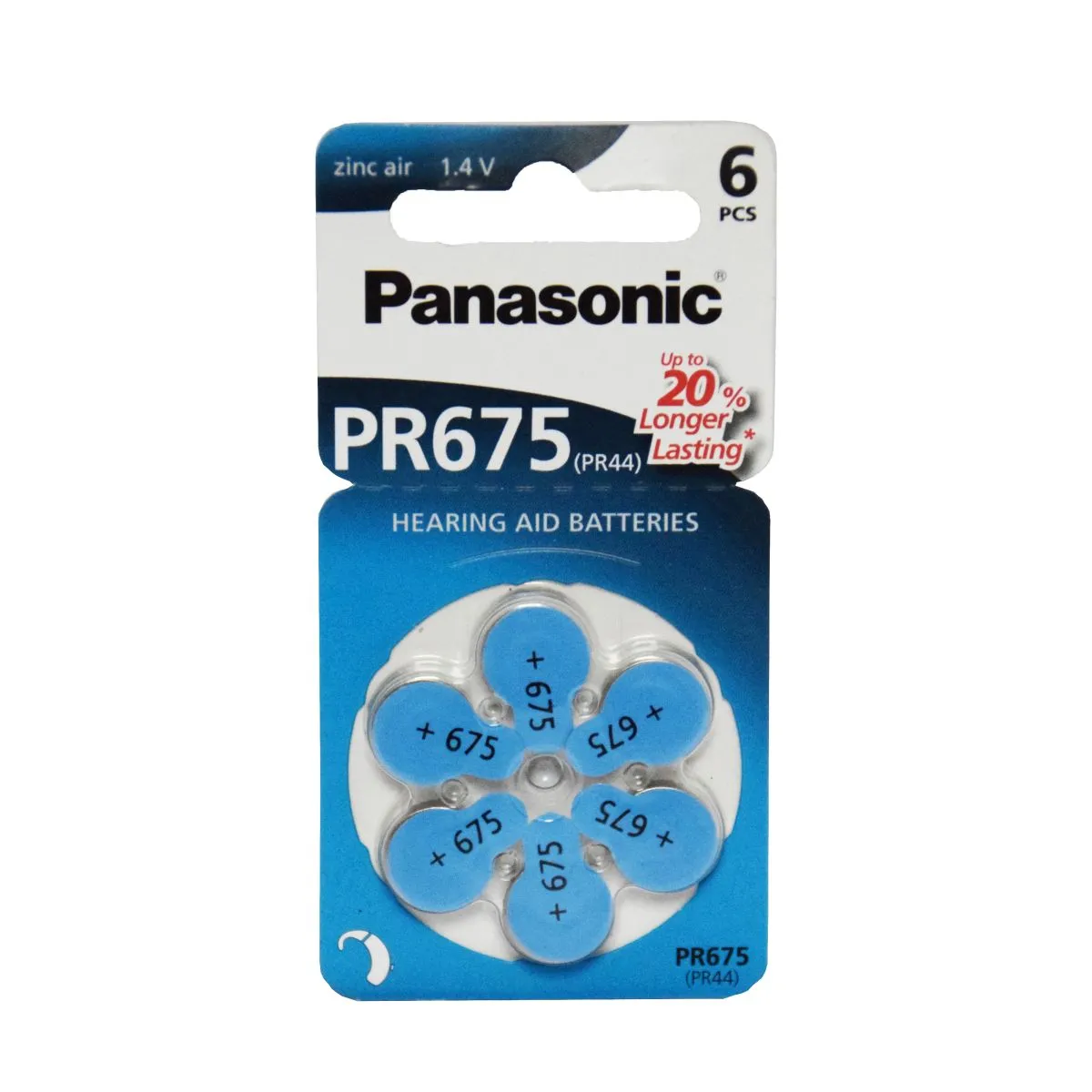 KUULDEAPARAADI PATAREI PANASONIC PR675 N6 - Product Image