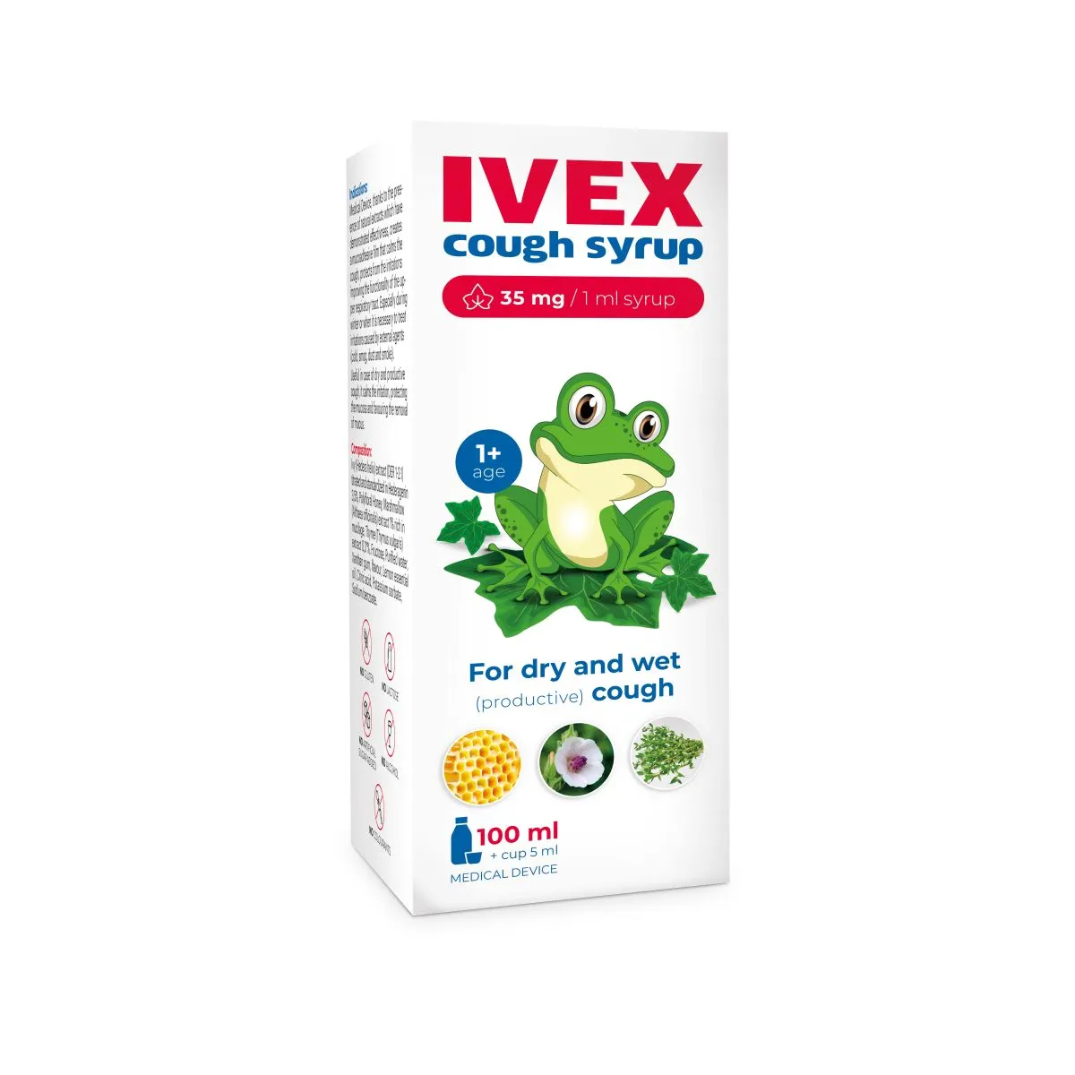 IVEX KÖHASIIRUP 100ML - Product Image