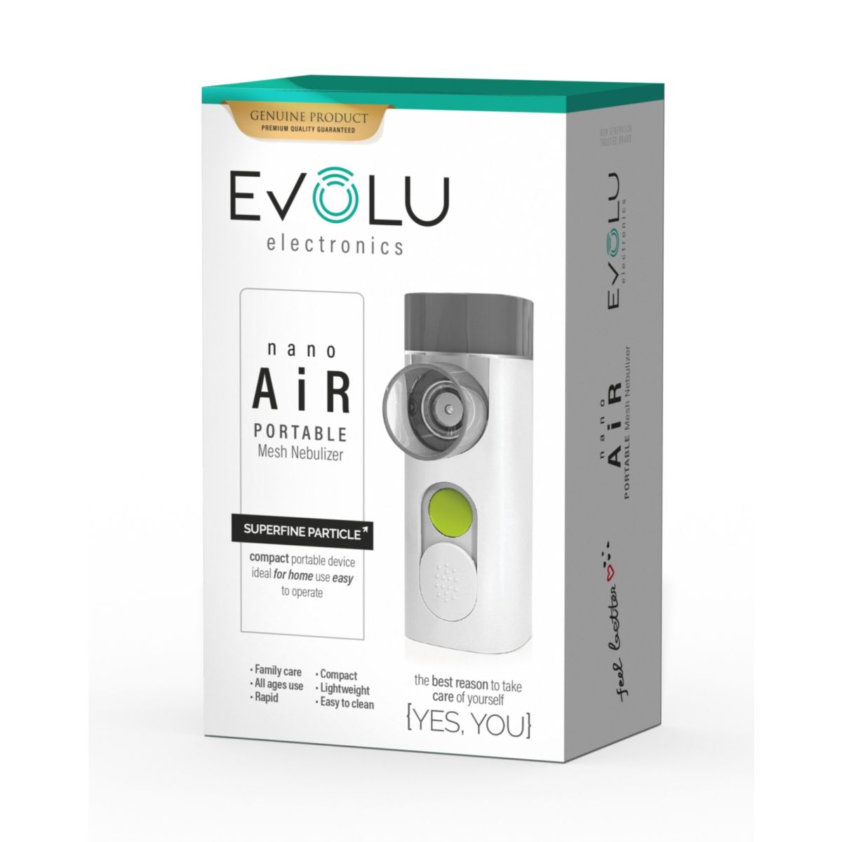 INHALAATOR EVOLU NANO AIR AKUGA - Product Image