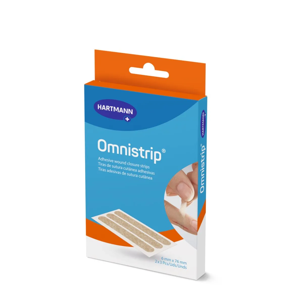 OMNISTRIP HAAVASULGEMISPLAASTER 6X76MM N3X2 /540040/ - Product Image