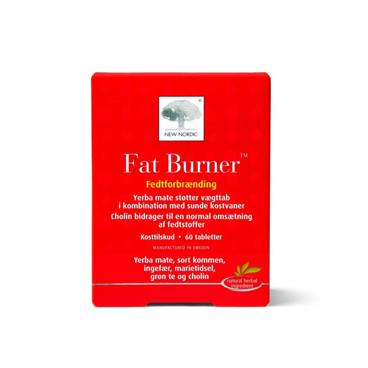 NEW NORDIC FAT BURNER TBL N60 - Product Image