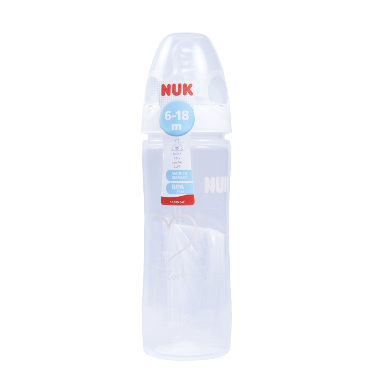 NUK FC+ LUTIPUDEL 2 CLASSIC (SILIK) 6-18 KUUD 250ML - Product Image