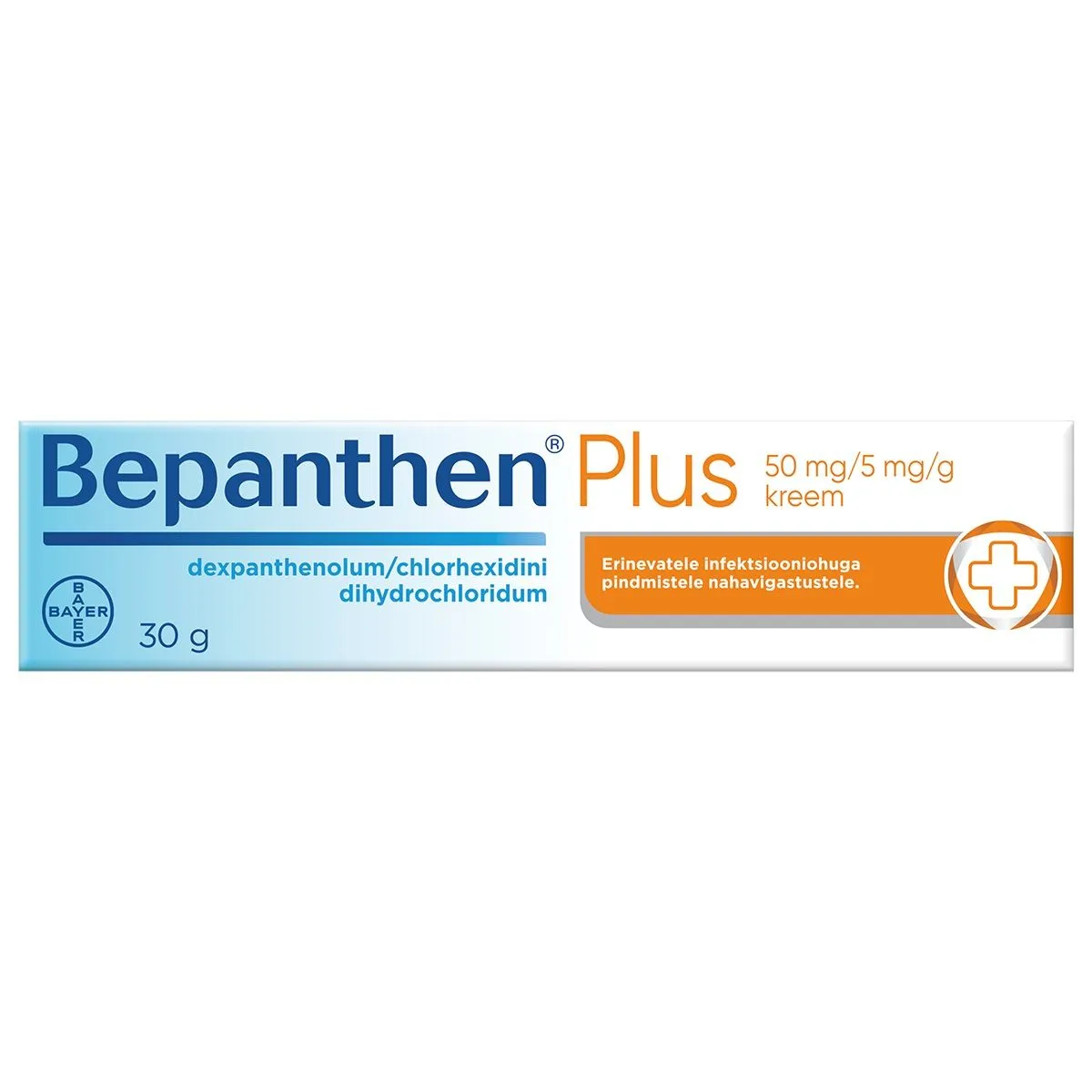 BEPANTHEN PLUS KREEM 50MG+5MG/G 30G - Product Image