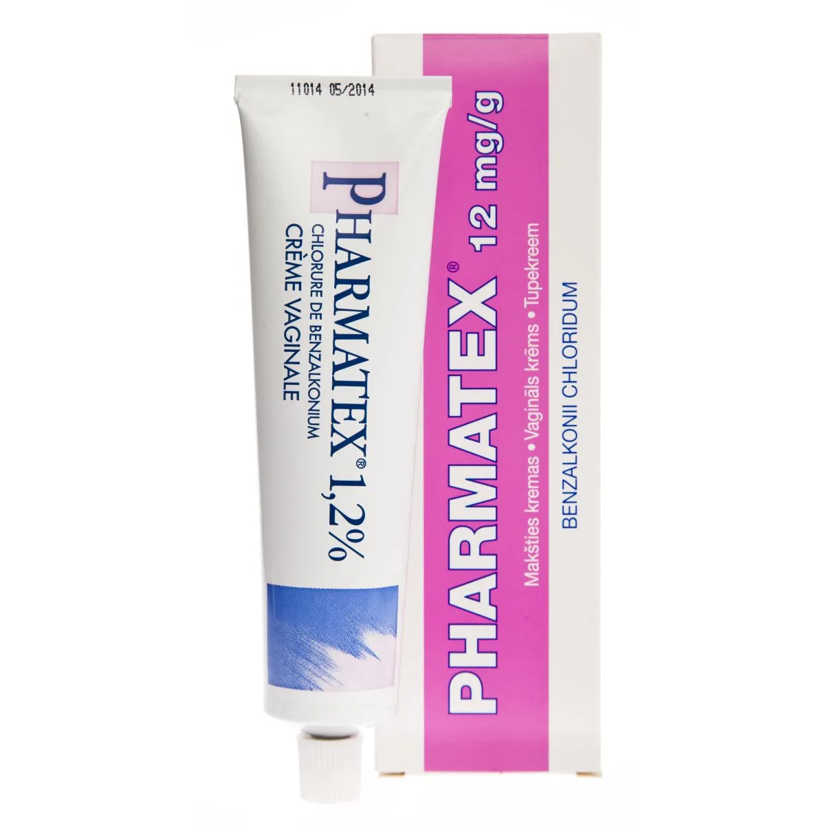 PHARMATEX 12MG/G VAGINAALKREEM 1,2% 72G - Product Image