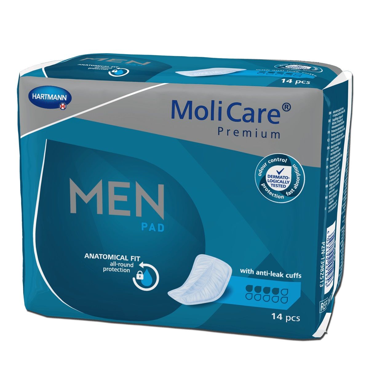 MOLICARE PAD MEN 4 TILKA N14 /168705/ - Product Image