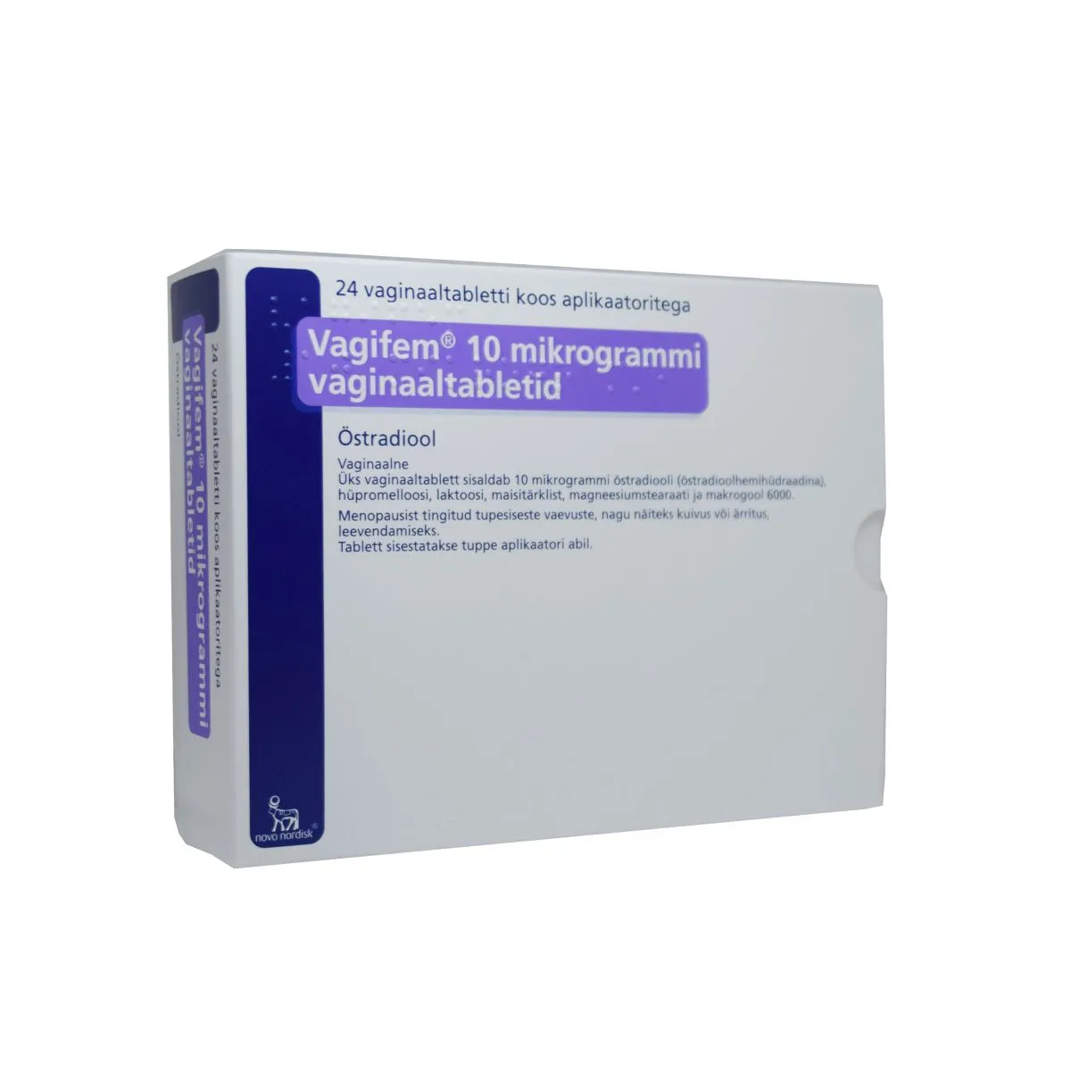 VAGIFEM VAGINAALTBL 10MCG N24 - Product Image