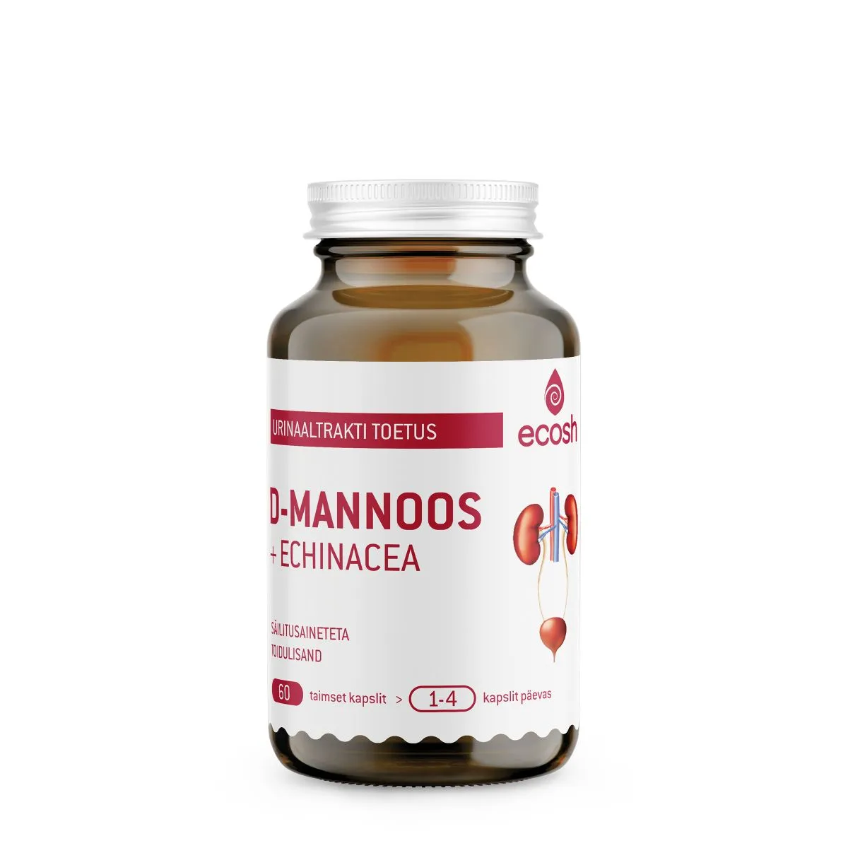 ECOSH D-MANNOOS+ECHINACEA KAPSLID N60 - Product Image