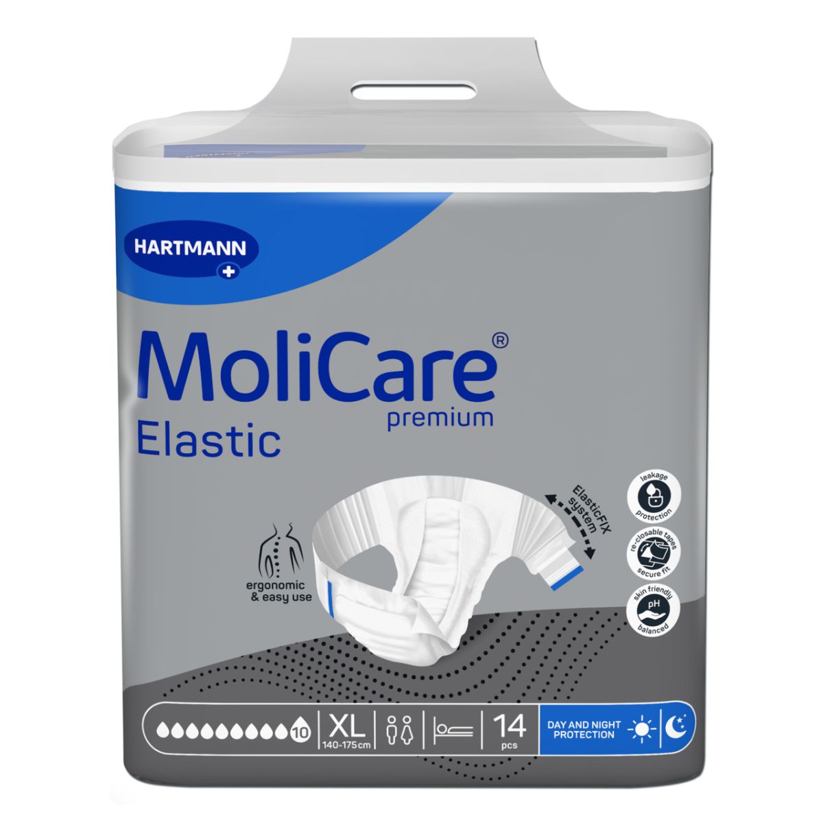 MOLICARE ELASTIC 10 TILKA XL N14 /165674/ - Product Image