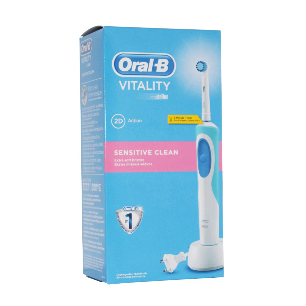 ORAL-B HAMBAHARI BRAUN VITALITY SENSITIV D12.513.S TAIMERIGA - Product Image