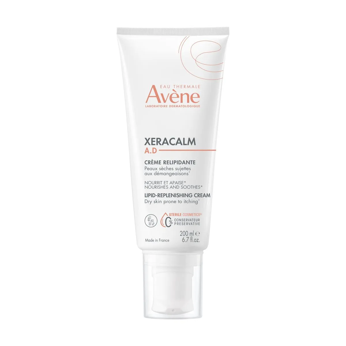 AVENE XERACALM A.D KEHAKREEM LIPIIDE TAASTAV 200ML - Product Image