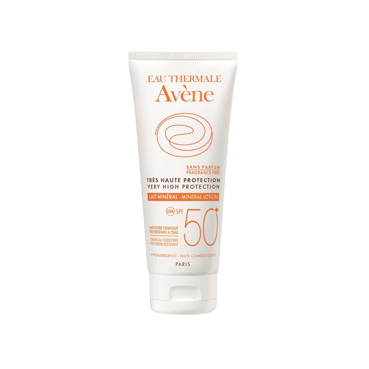 AVENE SUN MИНЕРАЛЬНАЯ ЗАЩИТА ОТ СОЛНЦА SPF50+ 100MЛ - Product Image