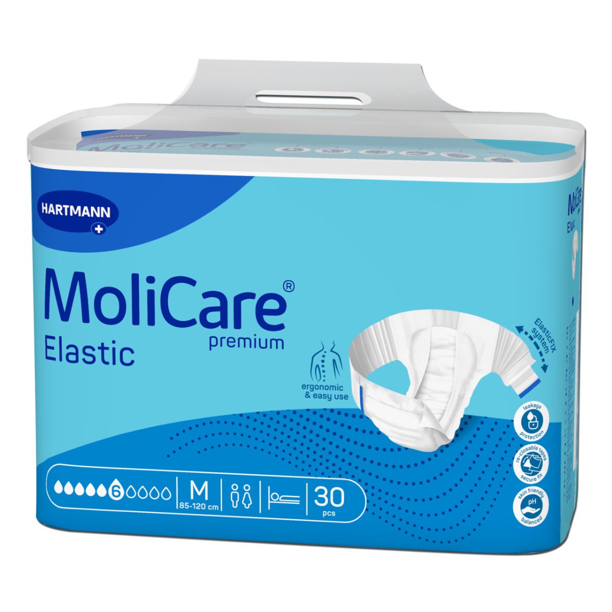 MOLICARE ELASTIC 6 TILKA M N30 /165272/ - Product Image