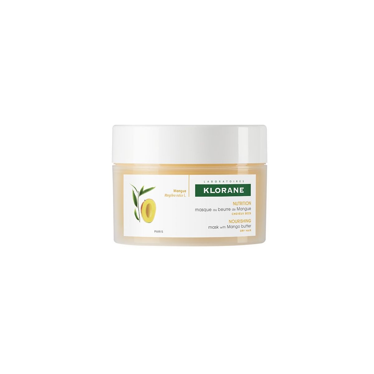 KLORANE MASK WITH MANGO BUTTER 150 ML - Product Image