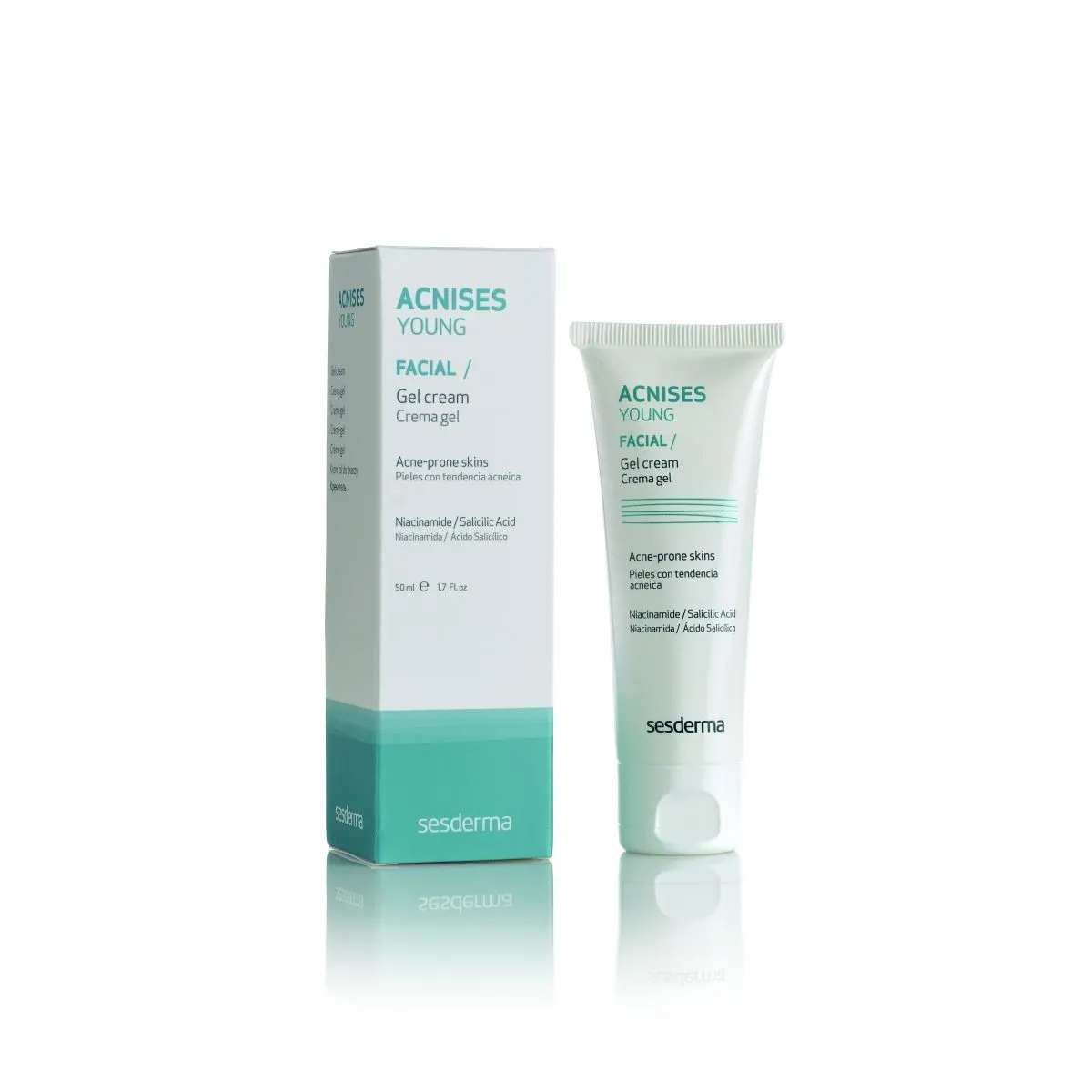 SESDERMA ACNISES YOUNG NÄOKREEM-GEEL 50ML - Product Image