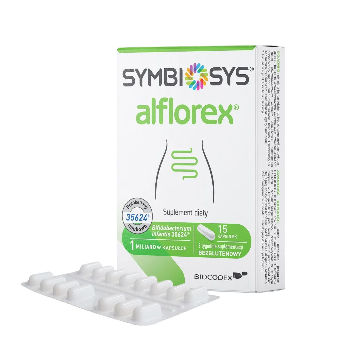 SYMBIOSYS ALFLOREX KAPSLID N15 - Product Image