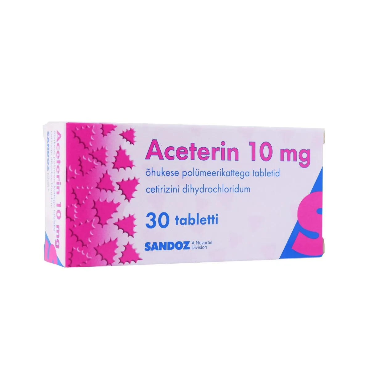 ACETERIN TBL 10MG N30 - Product Image 1