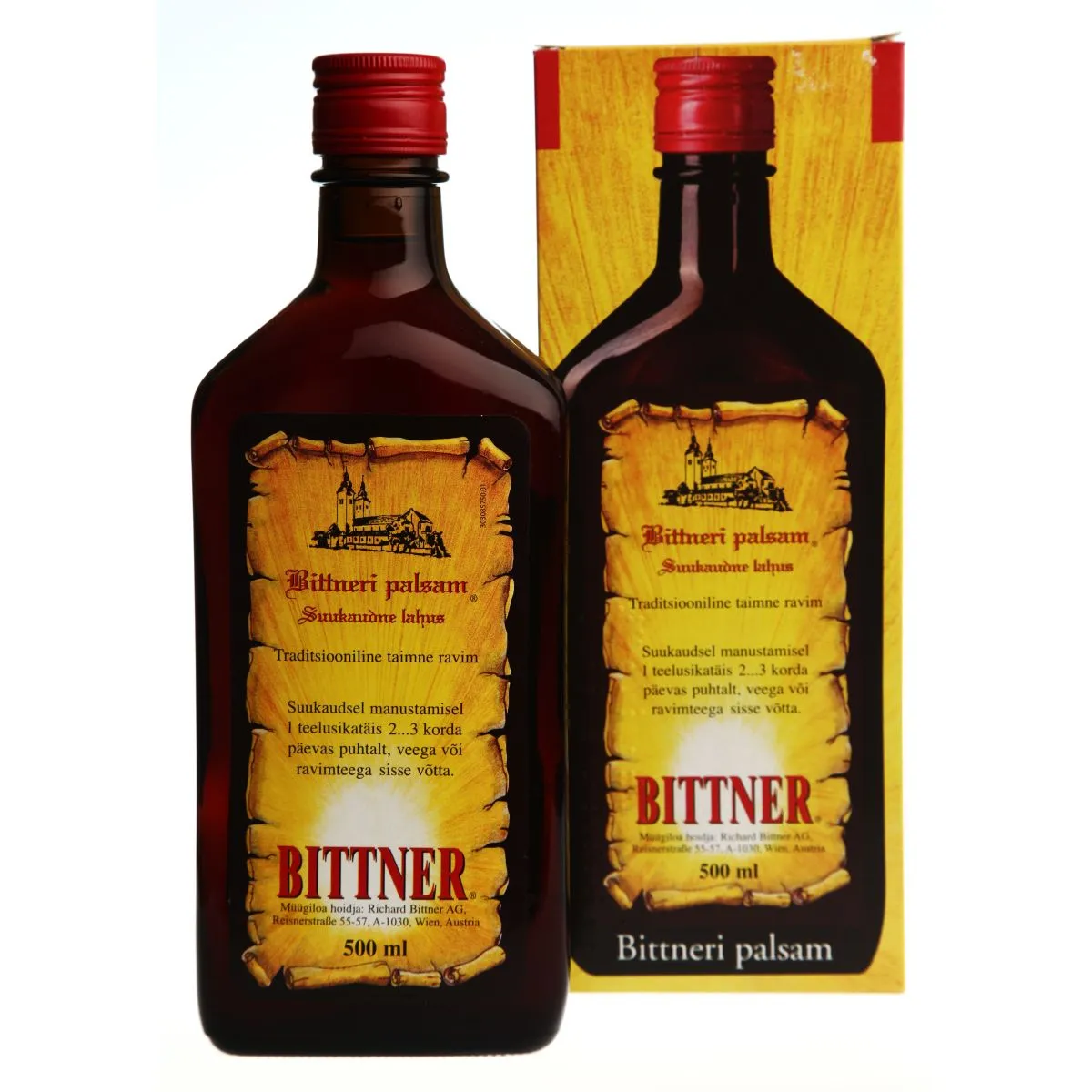 BITTNER BALSAM SUUKAUDNE LAHUS 500ML - Product Image