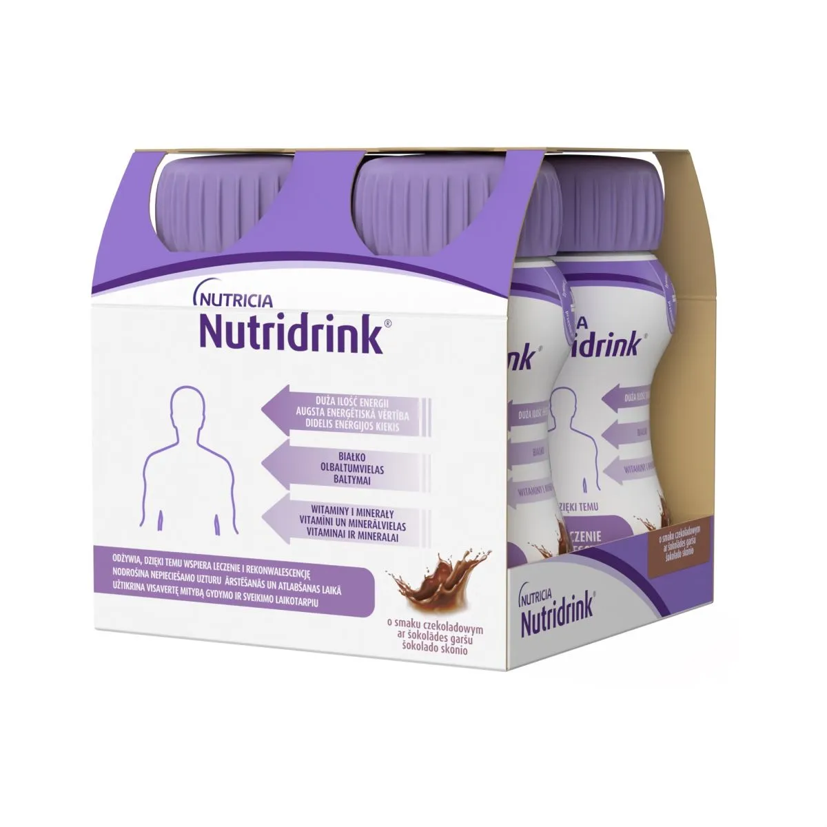 NUTRIDRINK PIIMA BAASIL 125ML N4 SHOKOLAADI - Product Image