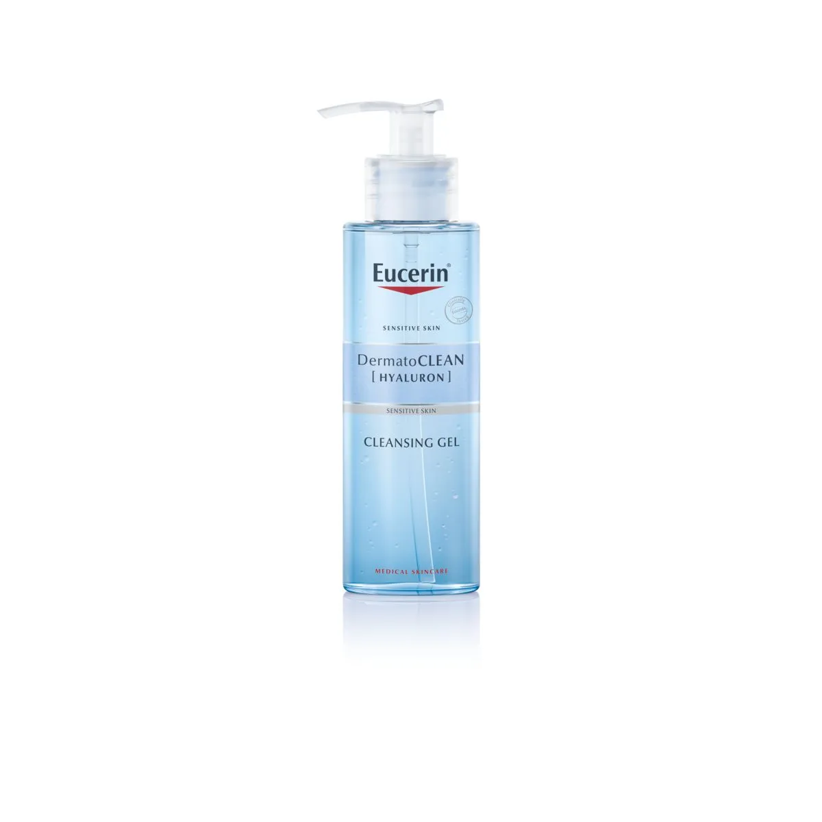 EUCERIN DERMATOCLEAN NÄOPUHASTUSGEEL TUNDLIKULE NAHALE 200ML - Product Image