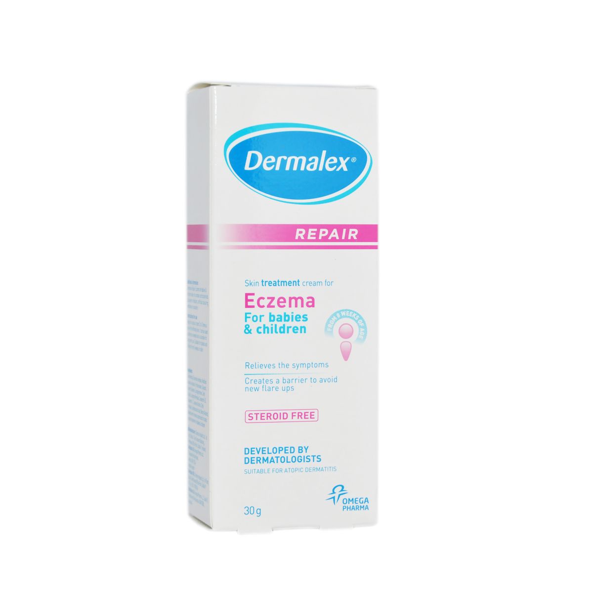 DERMALEX REPAIR IMIKUTE JA LASTE EKSEEMI KREEM 30G - Product Image