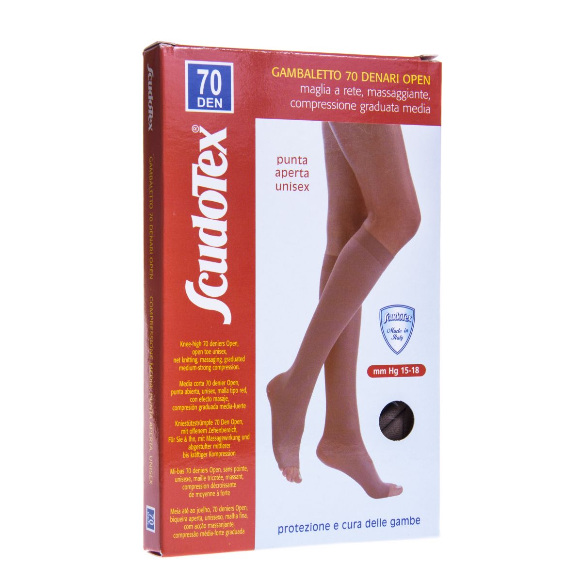 ГОЛЬФЫ SCUDOTEX С ОТКРЫТЫМ НОСКОМ 70DEN T5 NATURE (S824NA/5) - Product Image