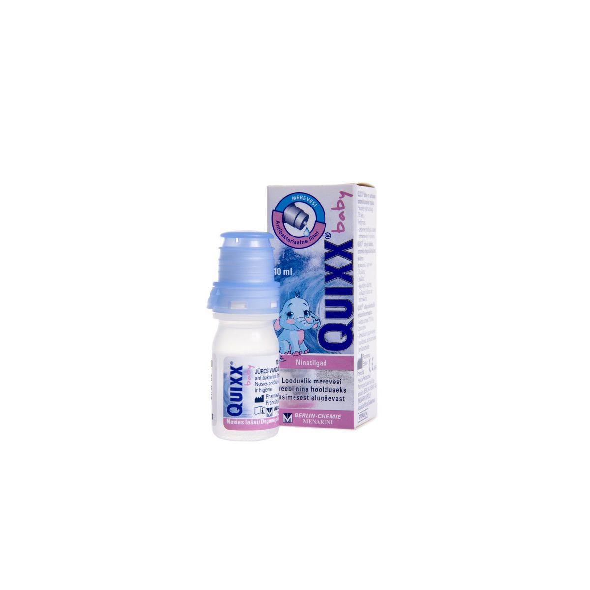 QUIXX BABY NINATILGAD 10ML ISOTOONILINE - Product Image