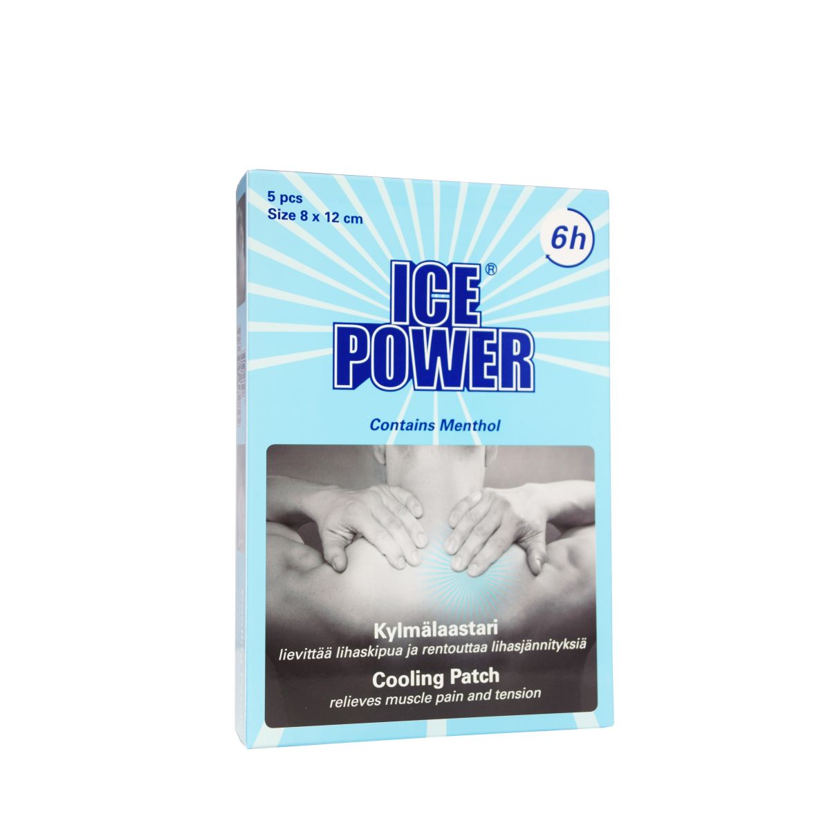 ICE POWER KÜLMAPLAASTER 8X12CM N5 - Product Image