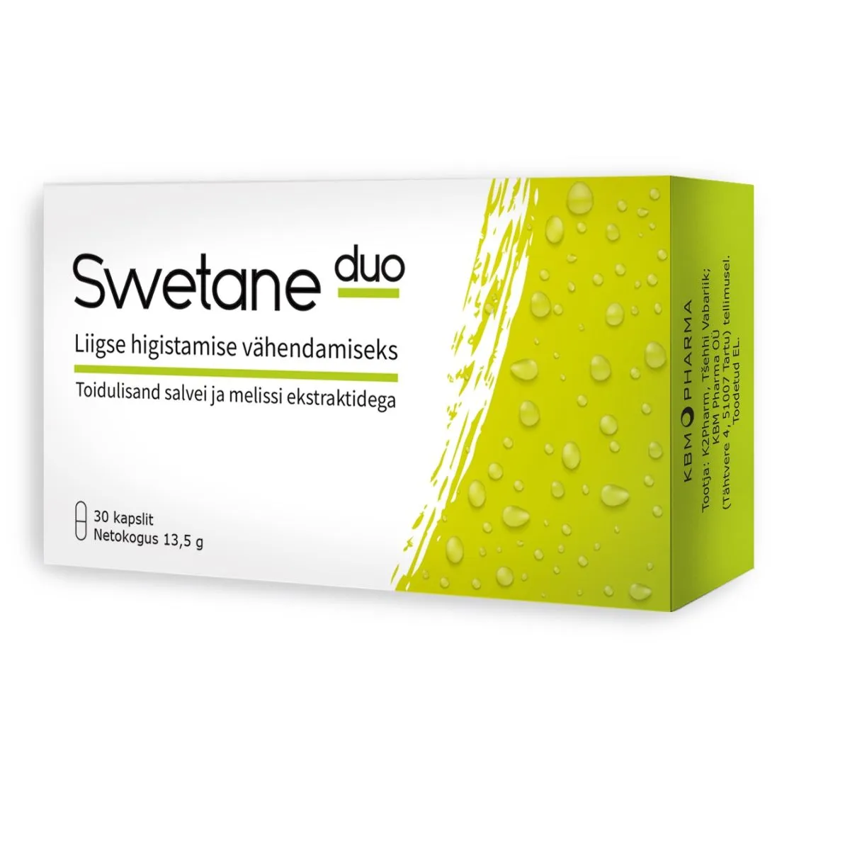 SWETANE DUO KAPSLID N30 - Product Image