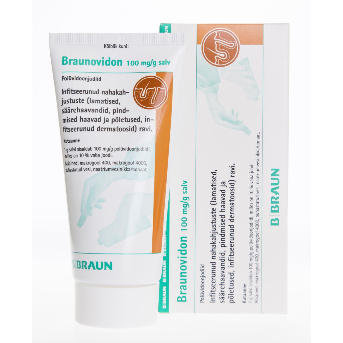 BRAUNOVIDON SALV 100MG/G 100G - Product Image