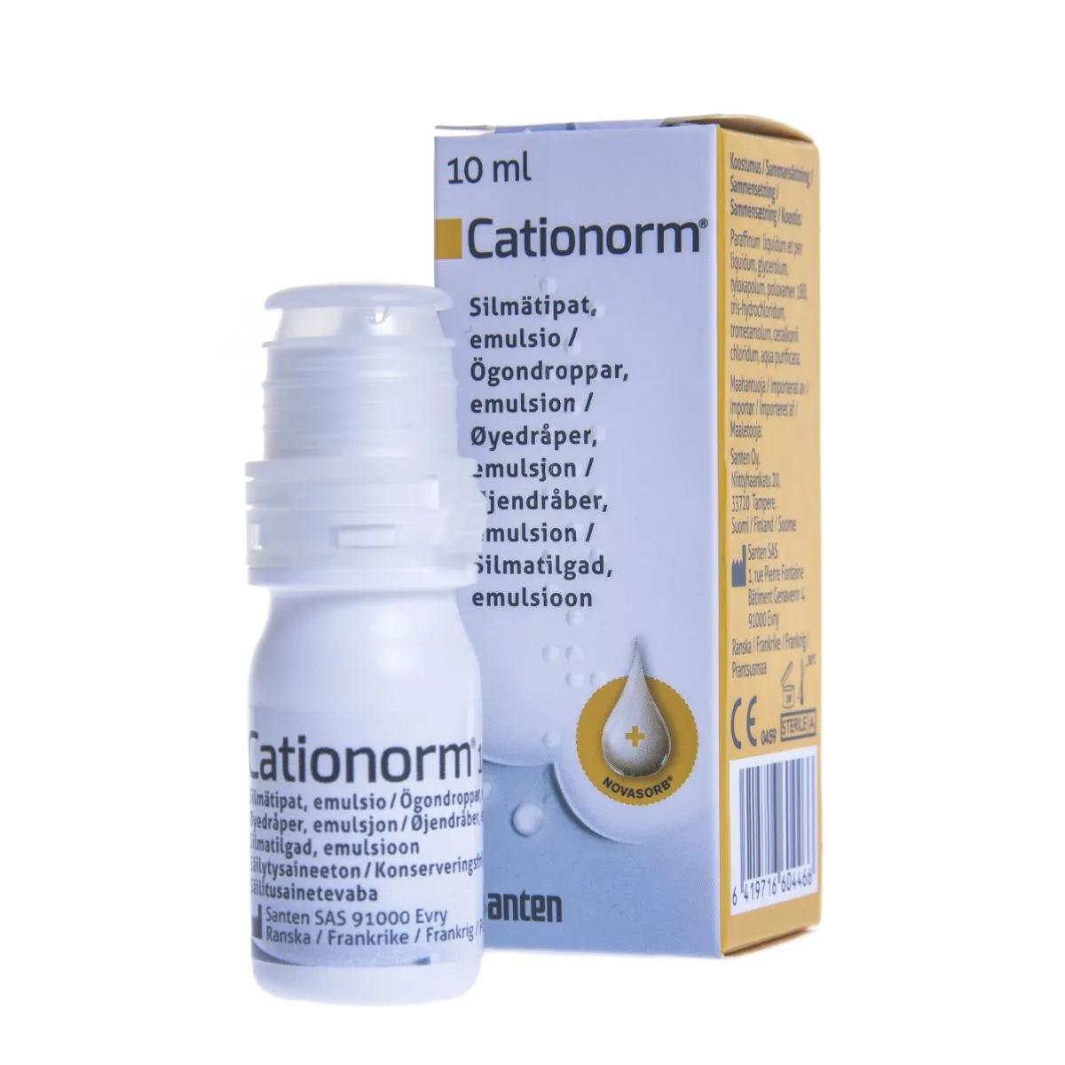 CATIONORM SILMATILGAD 10ML - Product Image