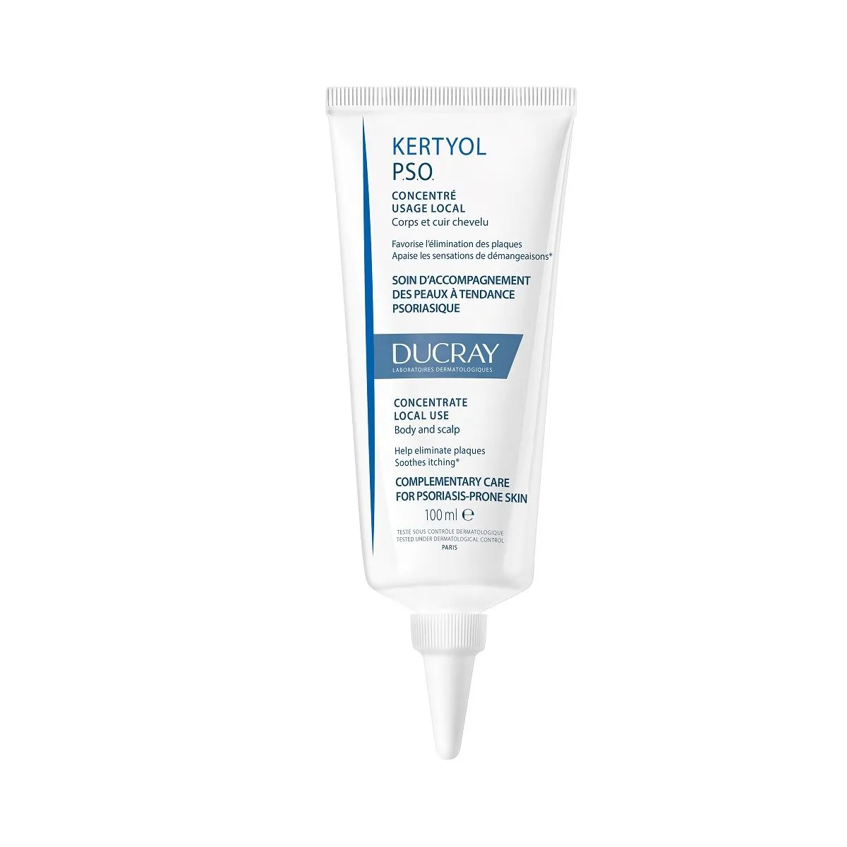 DUCRAY KERTYOL P.S.O. KERATOREDUCING CREAM FOR BODY AND SCALP 100ML - Product Image