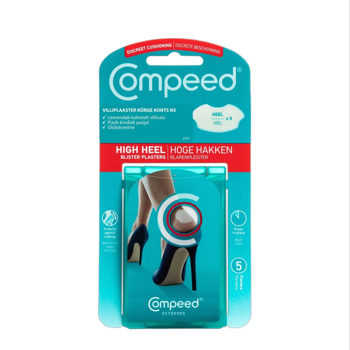 COMPEED VILLIPLAASTER KÕRGE KONTS N5 - Product Image