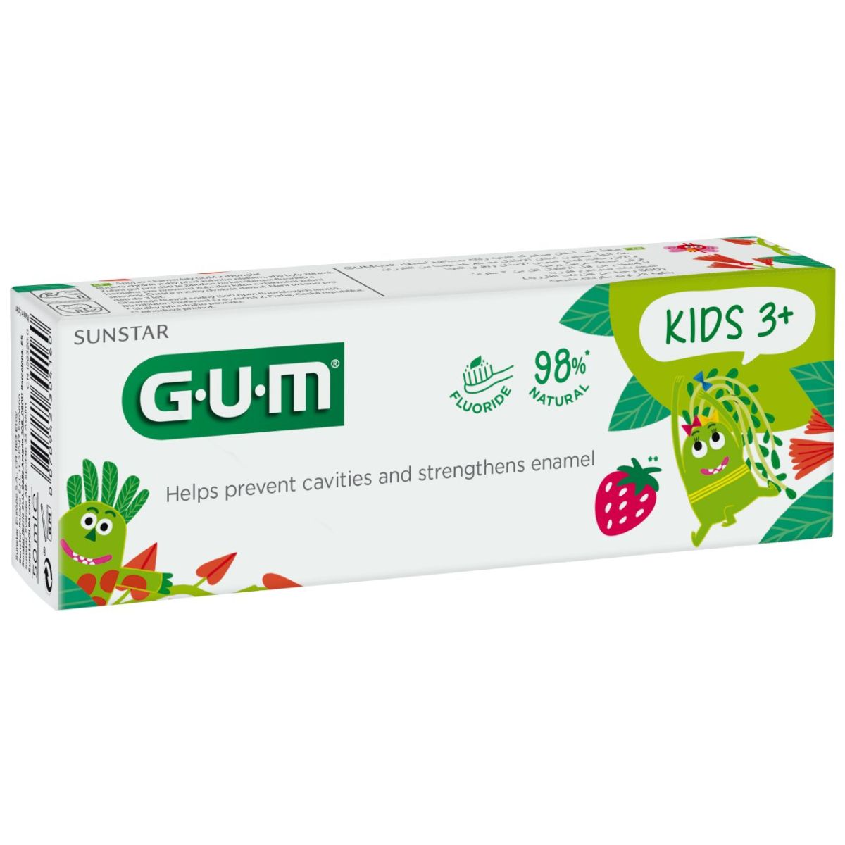 GUM KIDS ЗУБНАЯ ПАСТА ДЛЯ ДЕТЕЙ (2-6 ЛЕТ) 50МЛ  /3000/ - Product Image