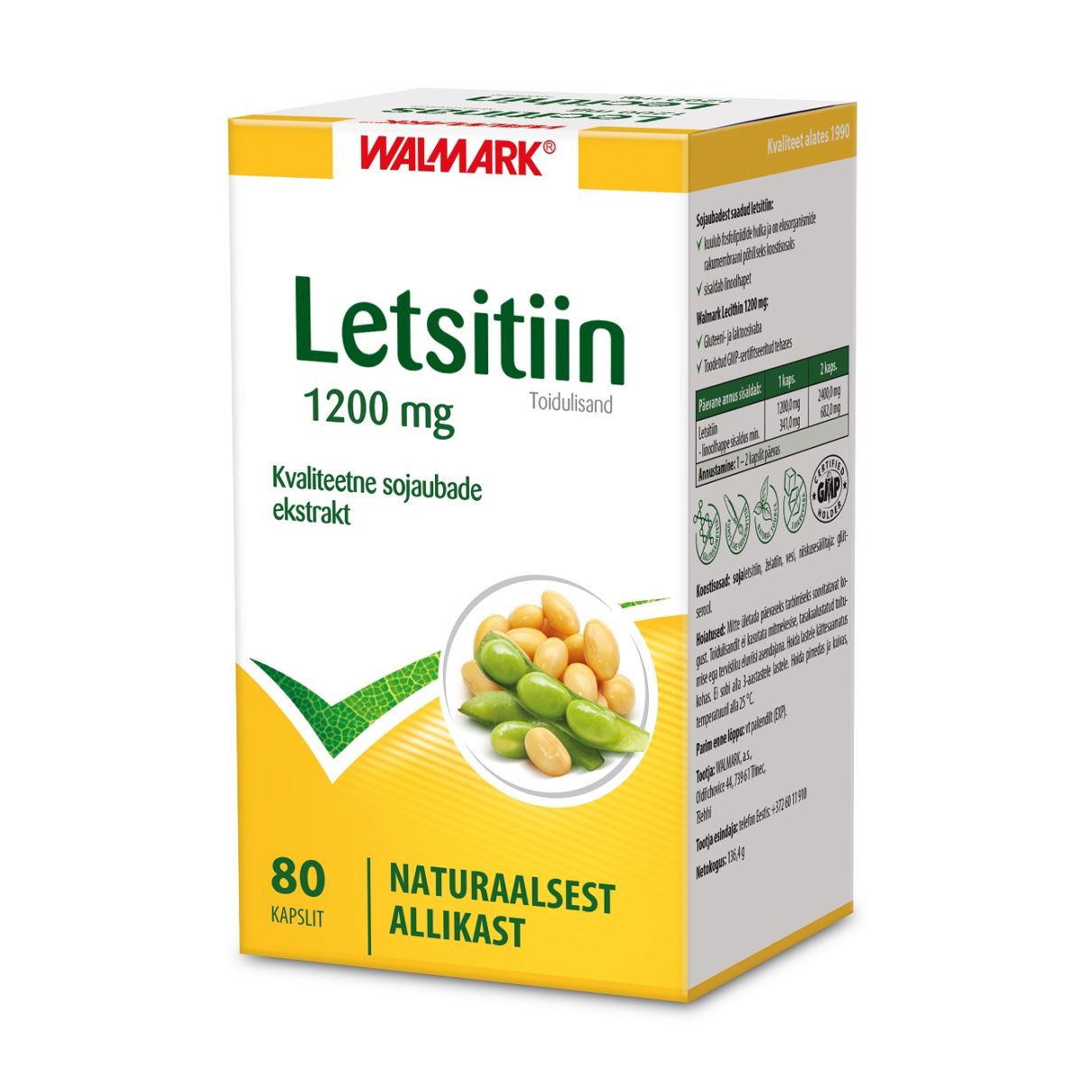 Lecithin 1200 mg - Product Image