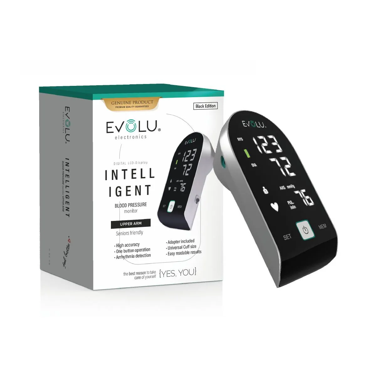 VERERÕHUAPARAAT EVOLU BG 800 BLACK EDITION INTELLIGENT - Product Image