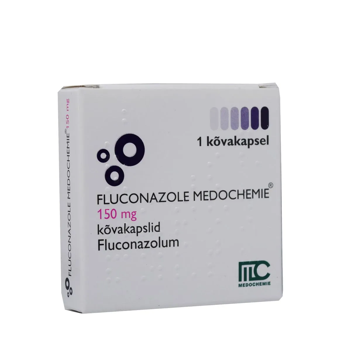 FLUCONAZOLE MEDOCHEMIE KÕVAKAPSEL 150MG N1 - Product Image