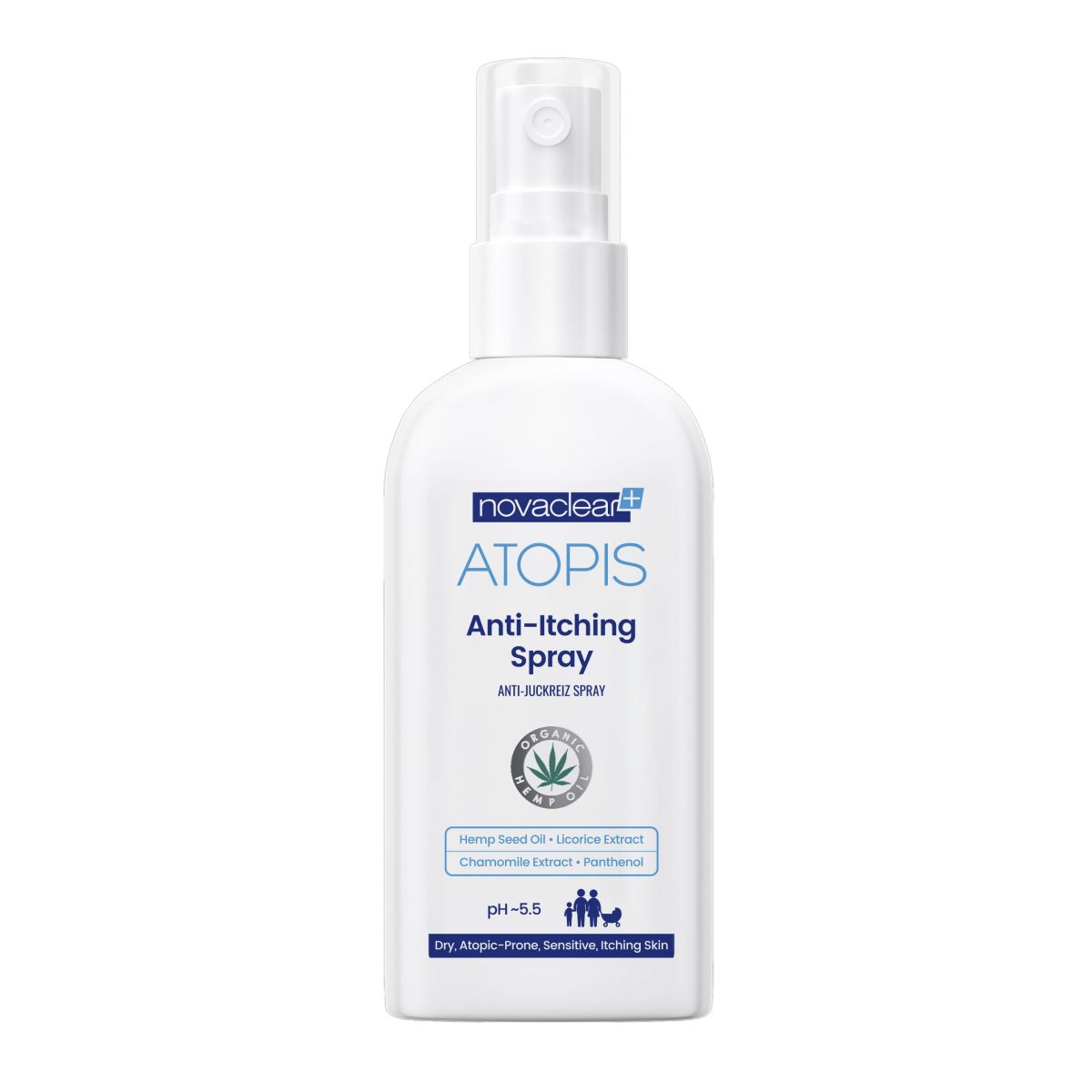 NOVACLEAR ATOPIS SÜGELUSVASTANE SPREI 100ML - Product Image