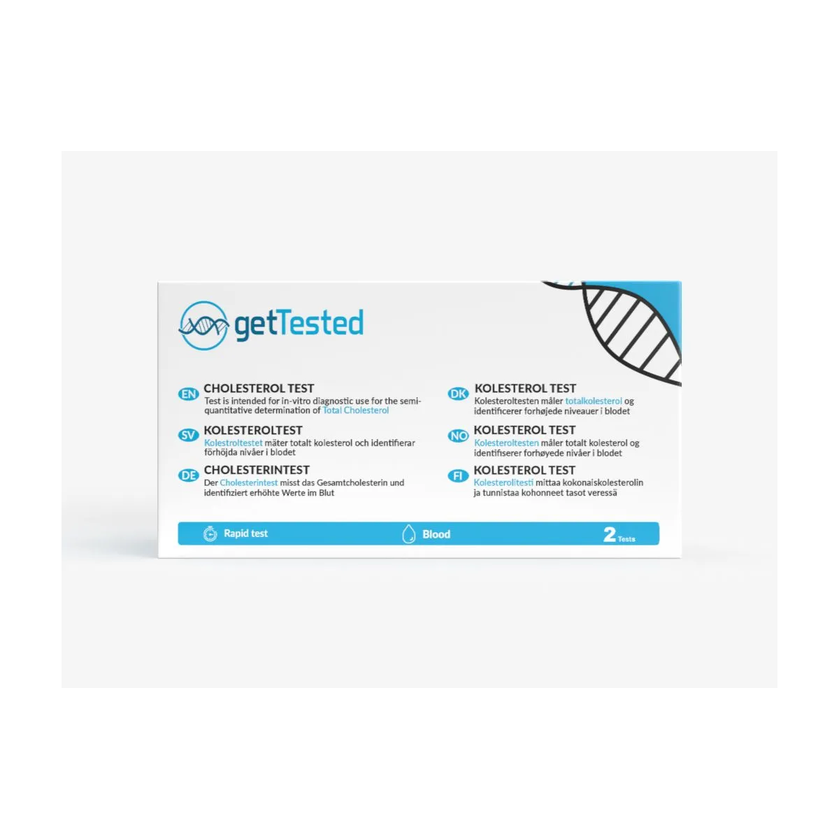 GETTESTED KIIRTEST KOLESTREROOLITASEME HINDAMISEKS N1 - Product Image